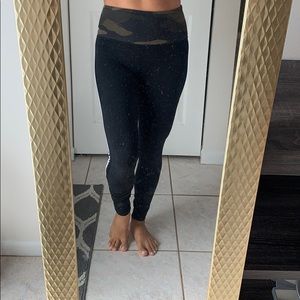 Pink yoga pants